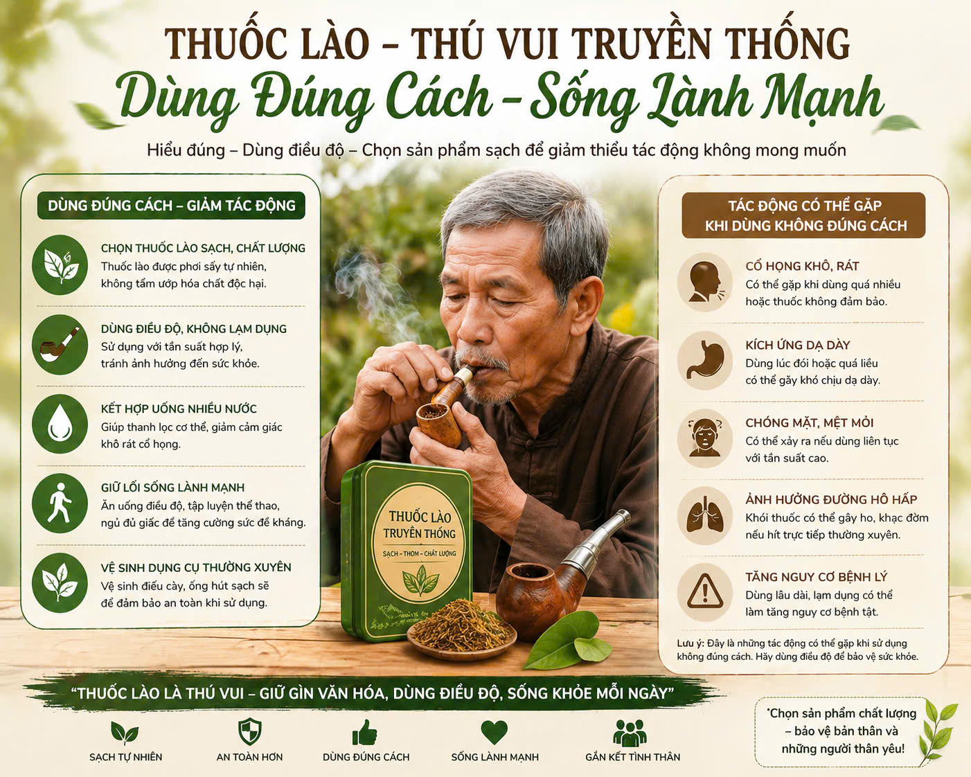 tác hại của thuốc lào