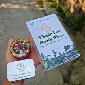 hộp đựng thuốc lào hạnh phúc